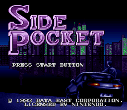 Side Pocket screenshot 3 for Super Nintendo